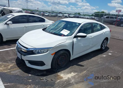 2017 Honda Civic Lx из США, поврежденный, VIN 19XFC2F53HE057523